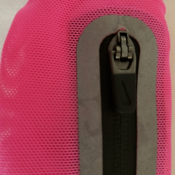 Nike Waist Band Phone Keys Carrier Stretch Pink Grey Black Adjustable Women's - Picture 6 of 7